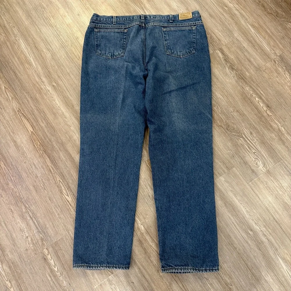L.L. Bean Mens 42x34 Vintage Made In USA Fleece Lined Jeans‎ - Picture 5 of 10